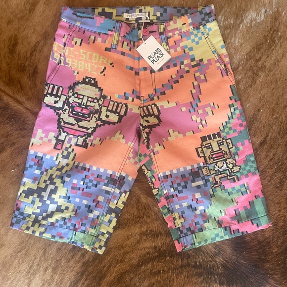 Issey Miyake pleats please sonic y2k shorts - Picture 1 of 5